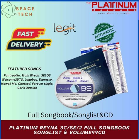 PLATINUM REYNA 1 / 2 / 3C/SE Latest CD & Full Songlist .